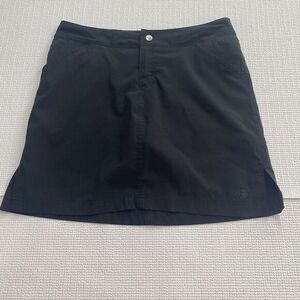 The North Face TNF Apex Skirt Womens 2 Black Hiking Skort Lined Ladies‎